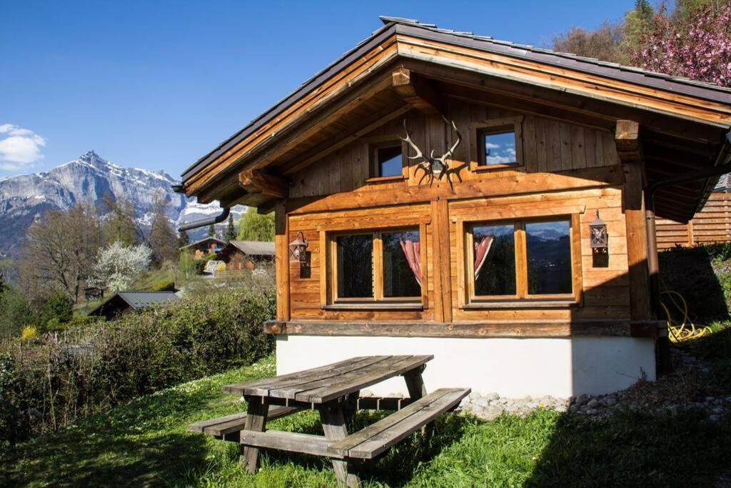 Chalet Cosy Proche Tramway Du Mont-Blanc Et Centre Saint-Gervais-les-Bains Esterno foto